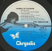 ♪試聴♪Pat Benatar / Crimes Of Passion_画像3