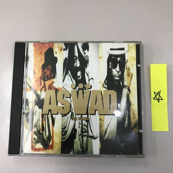 CD 輸入盤 中古【洋楽】長期保存品 ASWAD TOO WICKED