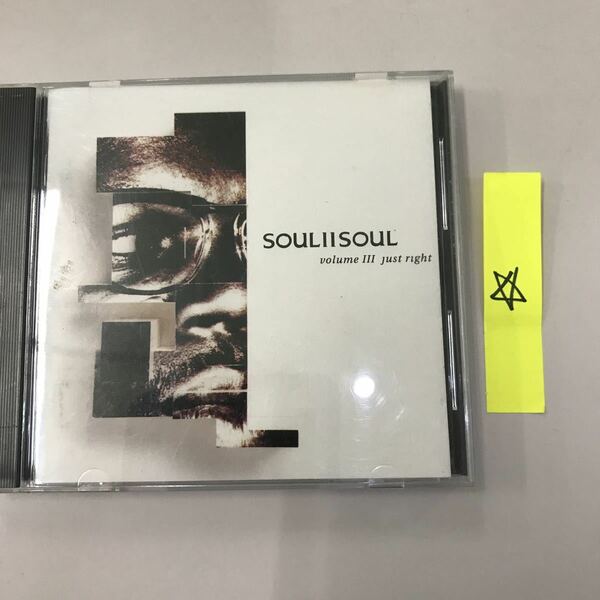 CD 中古☆【洋楽】soul ２ soul VOLUME Ⅲ JUST RIGHT