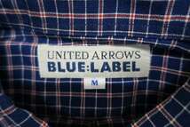 at0997/ユナイテッドアローズブルーレーベル BDシャツ UNITED ARROWS_画像3