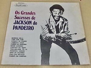 BRA盤80年頃？ブラジル北東部の偉人！ブラジル伝説的パーカッション/シンガーのヒット編集盤！Jackson Do Pandeiro/Os Grandes Sucessos