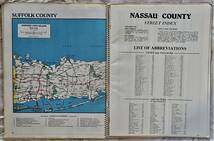 1980年代 ニューヨーク州 ナッソー郡　 道路地図 ドライブ地図 アトラス　A_画像7