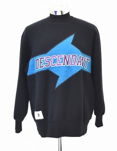 DESCENDANT （ディセンダント）SASSY CREW NECK SWEATSHIRT ORCA クルーネック スウェットシャツ オルカ LOGO ロゴ トレーナー