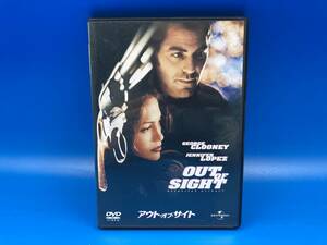 【used DVD 個人所有品】OUT OF SIGHT　アウト・オブ・サイト　★ジョージ・クルーニー　ジェニファー・ロペス　競演