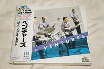 ●　THE VENTURES　ベンチャーズ　●　EMI 90周年特別企画　TWIN BEST NOW　ノーキー・エドワーズ ／ メル・テイラー 【 帯付 2CD 】_画像1