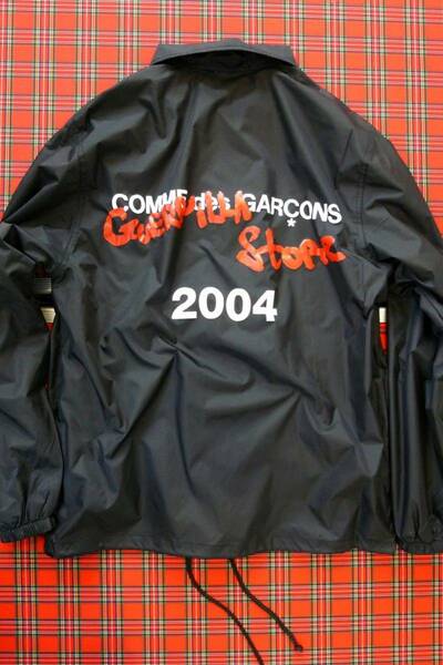 COMME des GARCONS コムデギャルソン GUERRILLA STORE ゲリラストア コーチジャケット Mサイズ ギャルソン コム・デ・ギャルソン コーチJKT