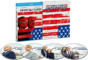 新品 即決 ハウス・オブ・カード 野望の階段 SEASON5 Blu-ray Complete Package 