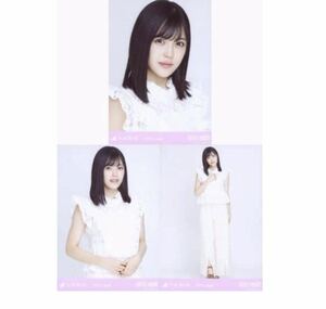 ◇乃木坂46 【生写真】3枚 コンプ　柴田柚菜　シアーブラウス　乃木坂46 2020.June ヨリチュウヒキ