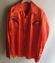 50s VINTAGE Weber BOWLING SHIRT UNOCAL ユノカル オイル 76 サテン生地 ボウリングシャツ L 中古品 ビンテージ 40s ロカビリーL.A.古着 _画像2