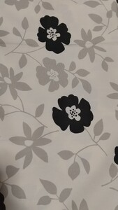 北欧お花柄♪コットンオックス