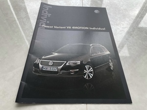 ☆フォルクスワーゲン　Passat Variant V6 4MOTION Individual ディーラー物 パサート　バリアント　V6 ４モーション　VOLKSWAGEN ☆