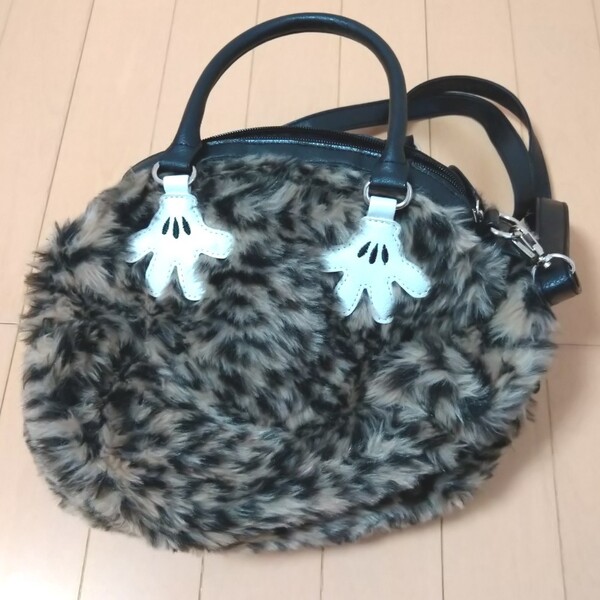 ディズニー 2way ファーバッグ