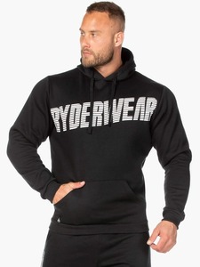 【メーカー直輸入正規品】 RYDERWEAR ライダーウェア プルオーバーフーディ パーカー USサイズ:XL ブラック ★ ジムウェア/フィジーク