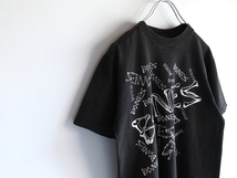 希少 90sビンテージ USA製 POWELL BONES パウエル ボーンズ ロゴプリントTシャツ S 黒 ブラック スケートボード JERZEES スカル ネコポス可_画像10