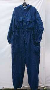  monitor Lee MONITALY coveralls military type Dlinen all-in-one 34 navy Jump suit engineered garments