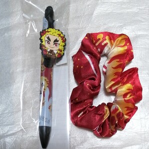 煉獄杏寿郎ラバーマスコット付きタッチペン.ボールペンとおまけ付き★新品★鬼滅の刃