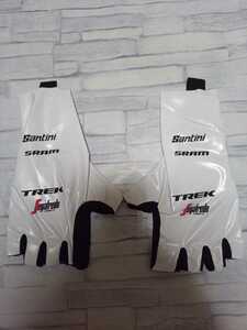  supplied goods TT aero glove XL white TREK Trek Sega blade cycle jersey Trek Segafredo SRAM GROVES gloves Santini
