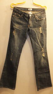 ★Indio Jeans★ Blue Jeans size L インディゴ レディースジーンズ　サイズL NWT FROM JAPAN NEW