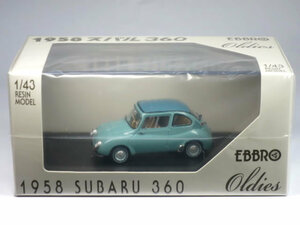 1/43 Subaru 360 1958 blue (45686)