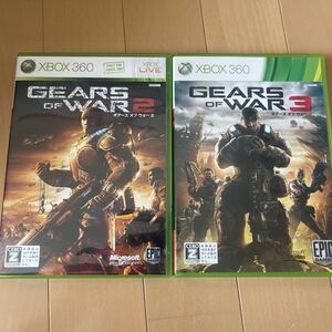 XBOX360 GEARS OF WAR2&3セット