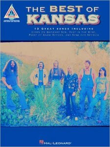 【送料無料】 カンサス　KANSAS ベストギター譜(TAB付)ー