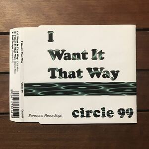 ☆【house dance】Circle 99 / I Want It That Way［CDs］Backstreet Boys cover《9f049 9595》