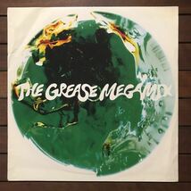 【r&b】John Travolta Olivia Newton-John / The Grease Megamix［12inch］オリジナル盤《3-2-85 9595》_画像1