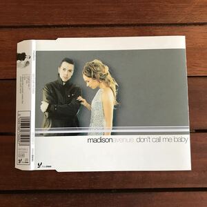 【house】Madison Avenue / Don't Call Me Baby［CDs］《4b052 9595》