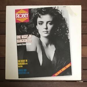 【r&b 80's】Robey / One Night In Bangkok ［12inch］オリジナル盤《2-1-35 9595》