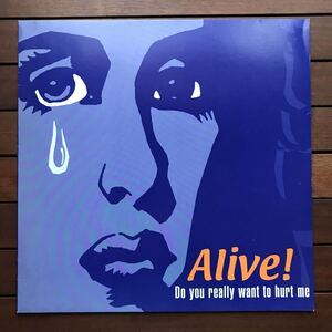 【r&b】Alive! / Do You Really Want To Hurt Me［12inch］Culture Club カヴァー _ オリジナル盤《3-2-4 9595》