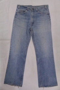 VintageOriginal 80's Levi's517 ブーツカット Gパン W34L31 81年製 リーバイス USA製 ヴィンテージ オールド古着 ベルボトム ⑦