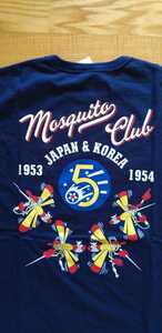 　送料込★東洋　BuzzRickson′s バズリクソンズ BR78783 ミリタリー半袖Tシャツ　アメリカ軍　モスキート　MOSQUITO CLUB ネイビー　XXL