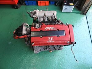 ⑬ DC2 Integra type R 98 specifications original B18C engine operation verification ending ASSY 96 98 SP Mugen B18C S80 5MT S4C DB8 B16A B16B EK9