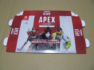 ◎販促物 pop 箱のみ  エーペックスレジェンズ チャンピオンエディション Apex Legends  SWITCH