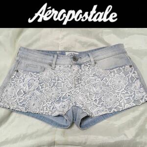 Как новая статья ☆ Aeropostale кружевные джинсовые шорты Aeropostale