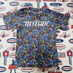 Hystericmini ヒスミニ ヒステリックミニ 総柄 半袖Tシャツ 110 ジョーイヒステリック Joeyhysteric ヒステリックグラマー 男の子 子供服