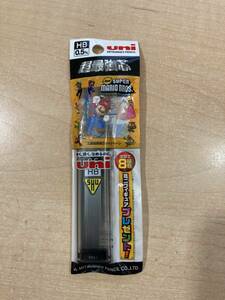 MITSUBISHI PENCIL uni HB 0.5m/m NEW SUPER MARIO BROS. ミニフィギュア 未使用 三菱鉛筆 超最強芯 ニュー・スーパーマリオブラザーズ