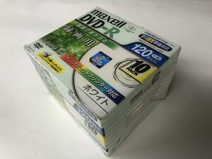 M)新品 録画用DVD 「maxell DVD-R 120分 10PACK」