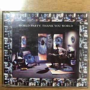 WORLD PARTY THANK YOU WORLD 輸入盤 CDシングル ３曲