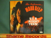 Mobb Deep ： U.S.A. ( Aiight Then ) 12'' c/w Spread Love // 落札5点で送料無料_画像1