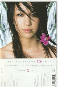 【CD】中島美嘉/LOVE ■帯付