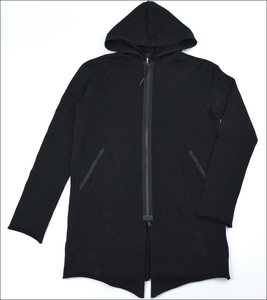 未使用3.5万 ripvanwinkle リップヴァンウィンクル ZIP UP HOODIE ジップアップ フーディー パーカー ブラック 4 RW-246