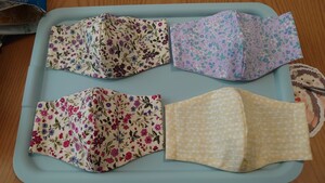 ハンドメイド 立体インナー 立体カバー 4枚セット