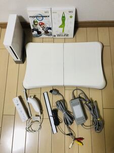 Wii/Wii Fit/バランスボード/マリオカート/セット/任天堂