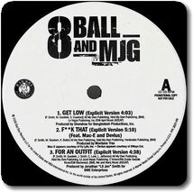 【○10】8 Ball & MJG/Get Low/12''/F**K That/For An Outfit/Eightball/Mac-E/Devius/Crunk Rap/Dirty South/Lil Jon_画像1