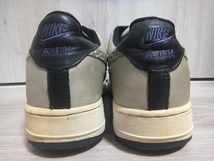 01年製 NIKE AIR FORCE1 B 黒蛇 黒/銀/蛇 28cm☆ナイキ エアフォース1 LOW_画像5