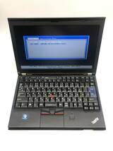ジャンク品 Lenovo ThinkPad X220 Core i5-2520M@2.5GHz メモリ2GB/SSD128/BIOS通電確認済み_画像1