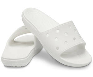 28cm Crocs (crocs) Classic Crocs Slide Classic Crocs sliding white M10W12 new goods 