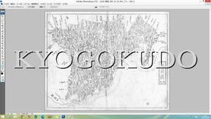 ★幕末★元治二年(1865)★大日本国細図　越前国(福井県)★スキャニング画像データ★古地図ＣＤ★京極堂オリジナル★送料無料★