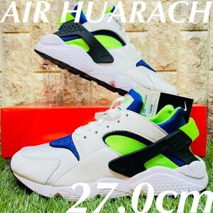 即決 ナイキ エア ハラチ NIKE AIR HUARACH ホワイト 白 メンズ スニーカー 27.0cm 送料込み DD1068-100